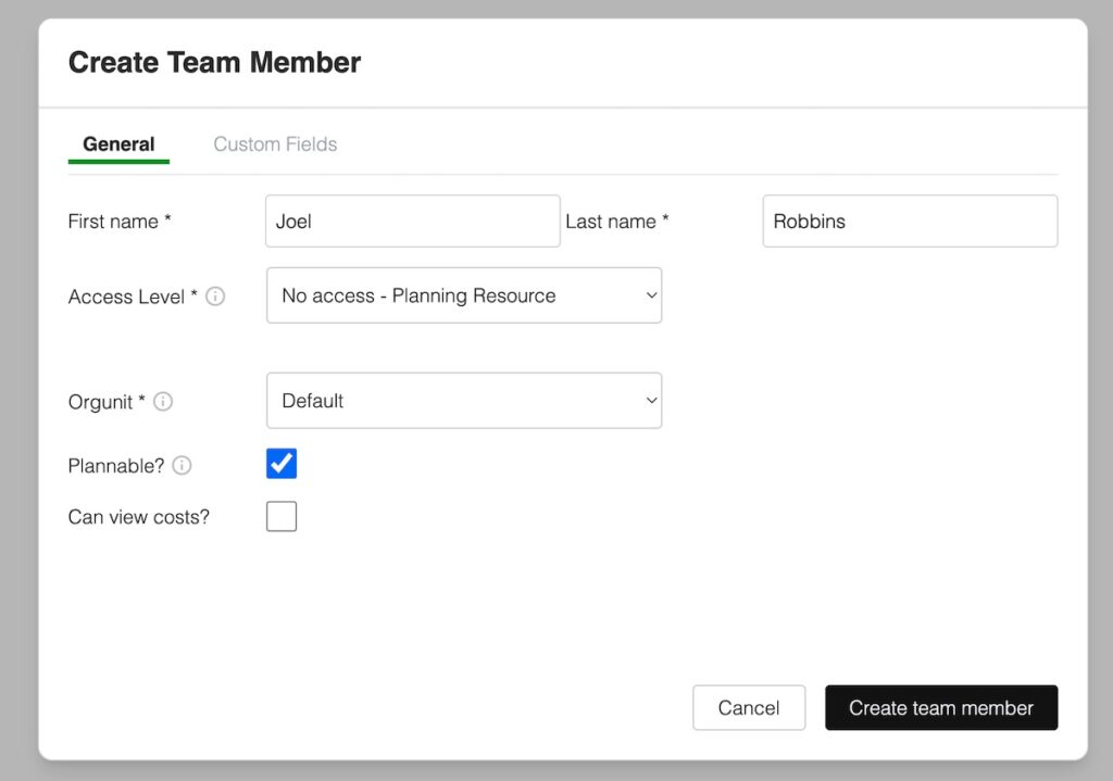 Team members can be set up quickly, enabling you to schedule your team's hours accurately and completely.