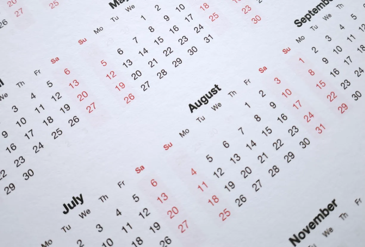 Add holidays to adjust resource capacity accordingly.